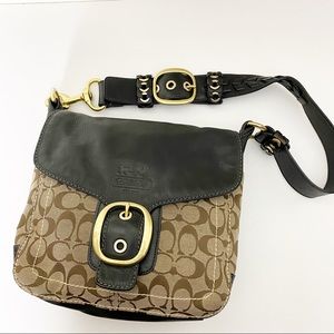 Vintage Coach Signature Shoulder Bag